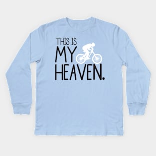 Mountain Bike Lover Kids Long Sleeve T-Shirt